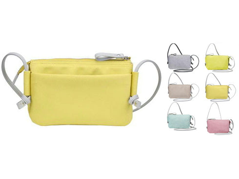 【豊岡鞄 つつむ S3101 ミント】TUTUMU スェードお散歩WALLET ショルダーバッグ